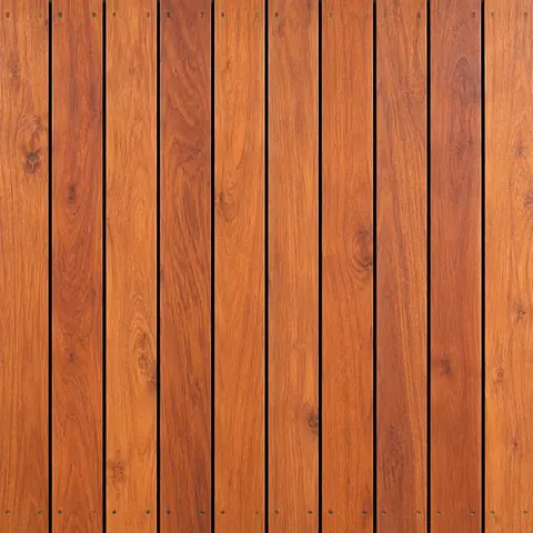 Bursa ahşap deck karo Tik Kızıl (DCK-03) yüzey dokusu
